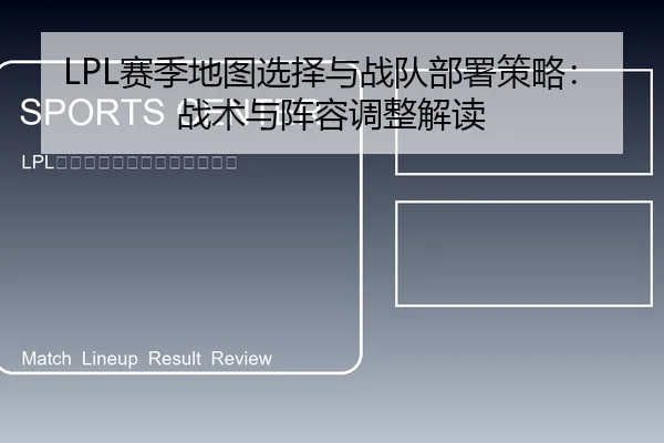 LPL赛季地图选择与战队部署策略：战术与阵容调整解读